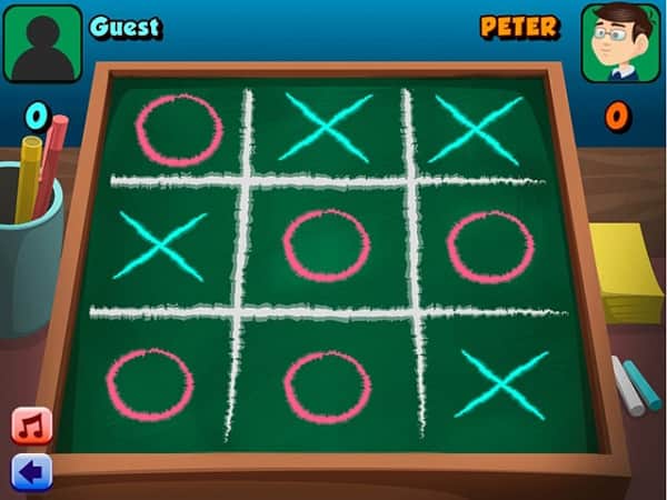 Game 2 người hay nhất Noughts and Crosses