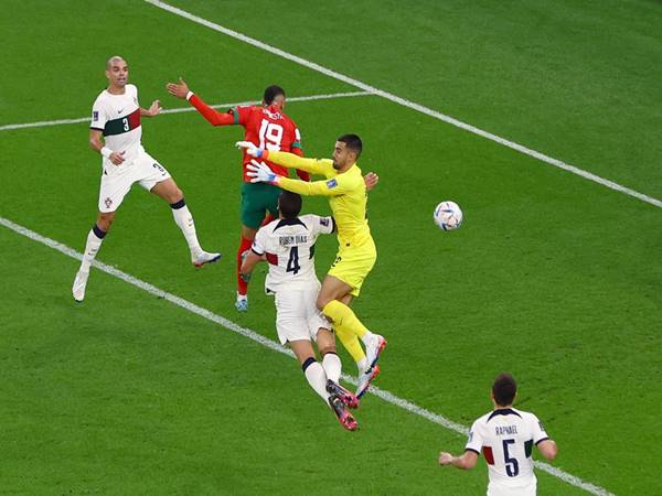 Trận đối đầu kịch tính giữa Maroc vs Bồ Đào Nha