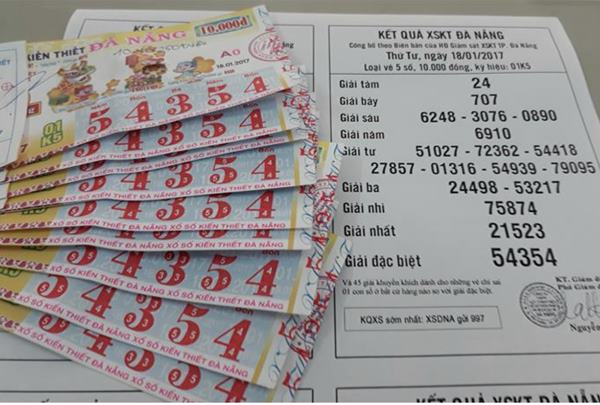 Vé số truyền thống Vé số truyền thống