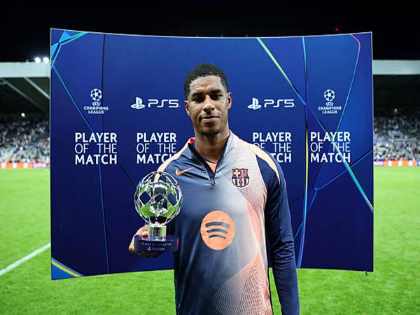 Tin Cúp C1: Marcus Rashford lập cú đúp cho Barca