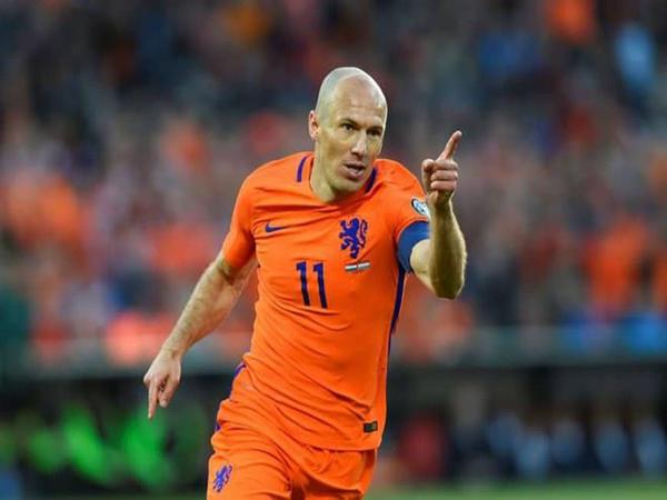 Cầu thủ đội tuyển Hà Lan Arjen Robben