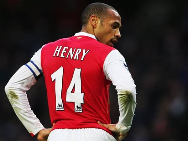 Tìm hiểu số áo Henry ở Arsenal, Barca và các CLB khác